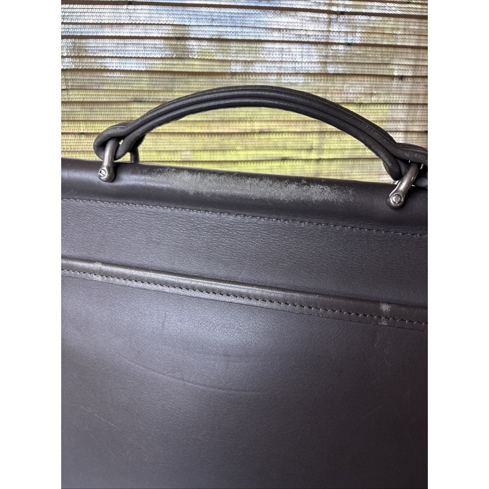 Vintage Coach Willis 9927 gray leather Crossbody Costa Rica soft hang Tag (S7) - Picture 7 of 16